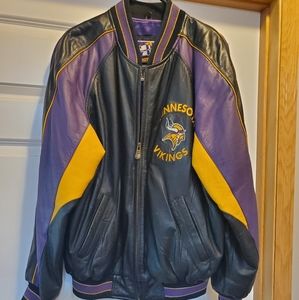 Wilson's Leather Vikings jacket Size M